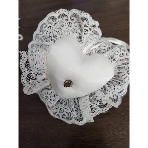 KSA Collectables Vtg Kurt Hadler Victorian Ornament Lot Of 9 With Musical Heart! - Picture 5 of 14